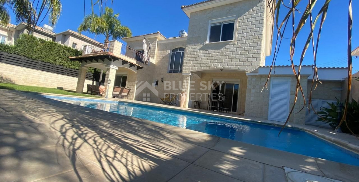 Elegant Three bedroom detached villa for sale in Armenochori, Limassol