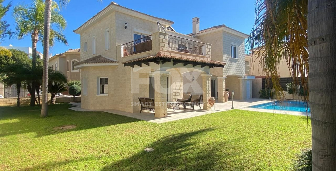 Elegant Three bedroom detached villa for sale in Armenochori, Limassol