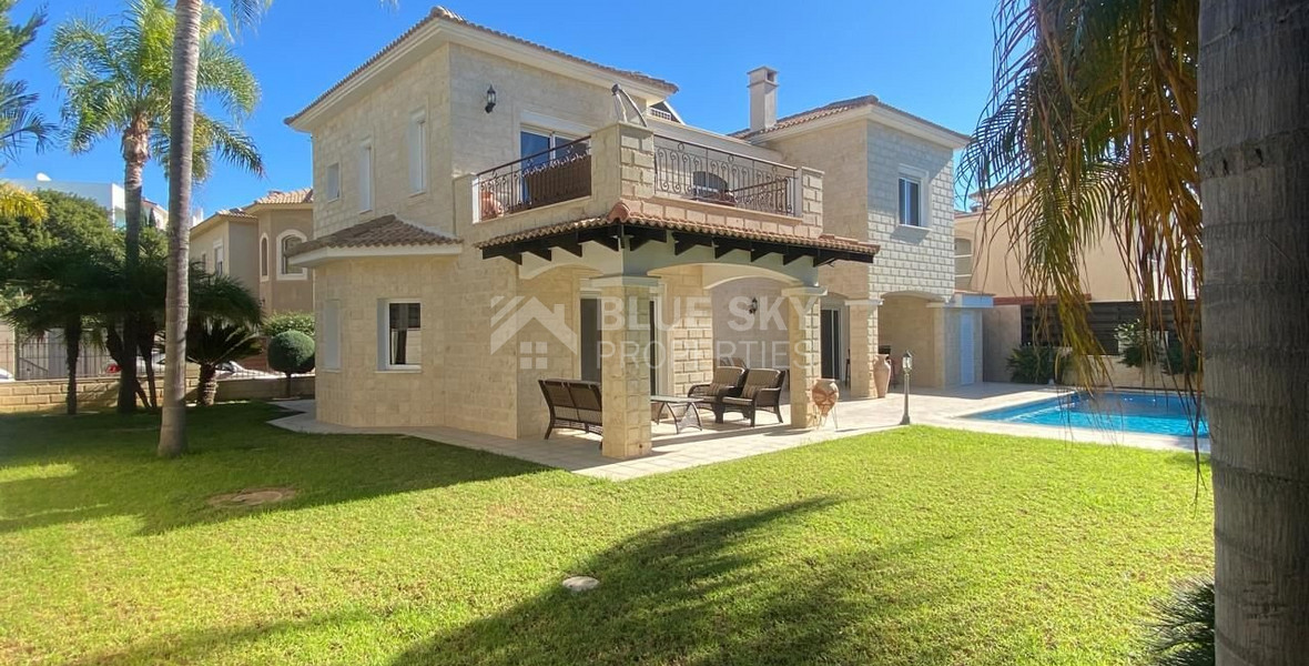 Elegant Three bedroom detached villa for sale in Armenochori, Limassol