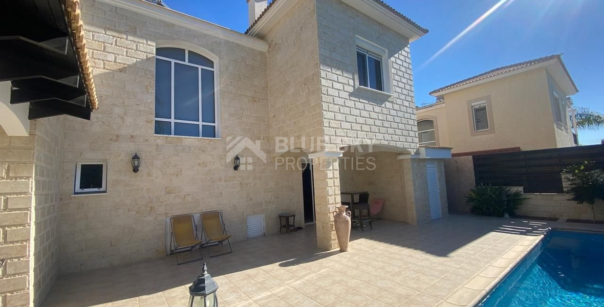 Elegant Three bedroom detached villa for sale in Armenochori, Limassol