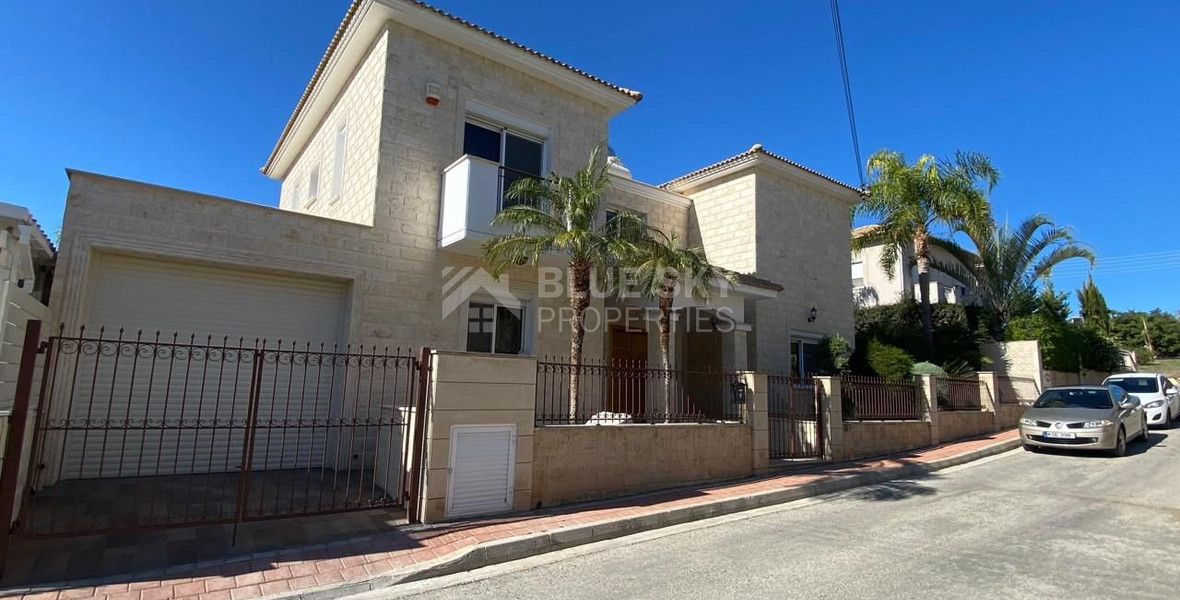 Elegant Three bedroom detached villa for sale in Armenochori, Limassol