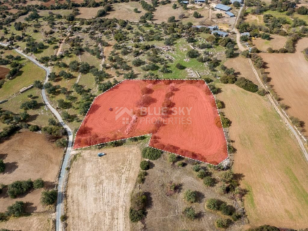 Residential land for sale in Anogyra village, Limassol