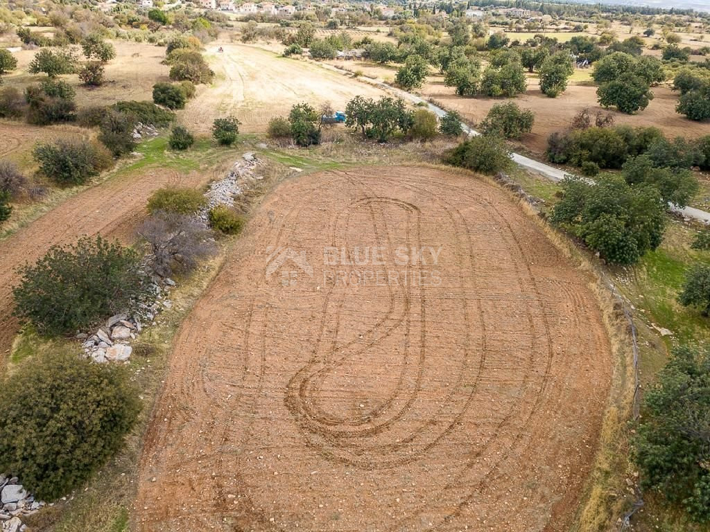 Residential land for sale in Anogyra village, Limassol