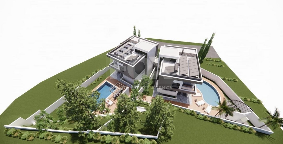 Residential Plot in Parekklisia, Limassol - Licensed for Two Villas Development