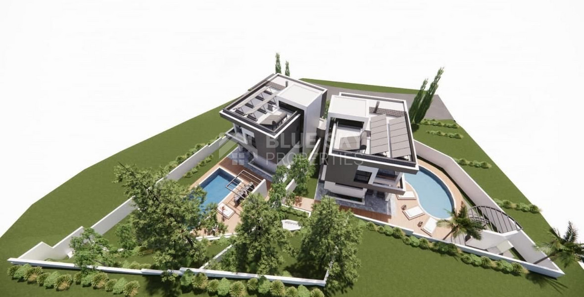 Residential Plot in Parekklisia, Limassol - Licensed for Two Villas Development