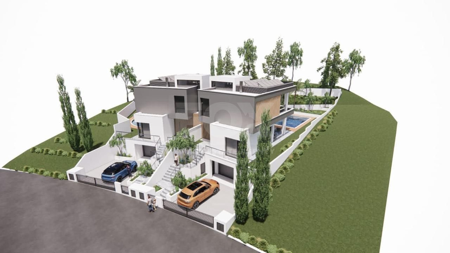 Residential Plot in Parekklisia, Limassol - Licensed for Two Villas Development