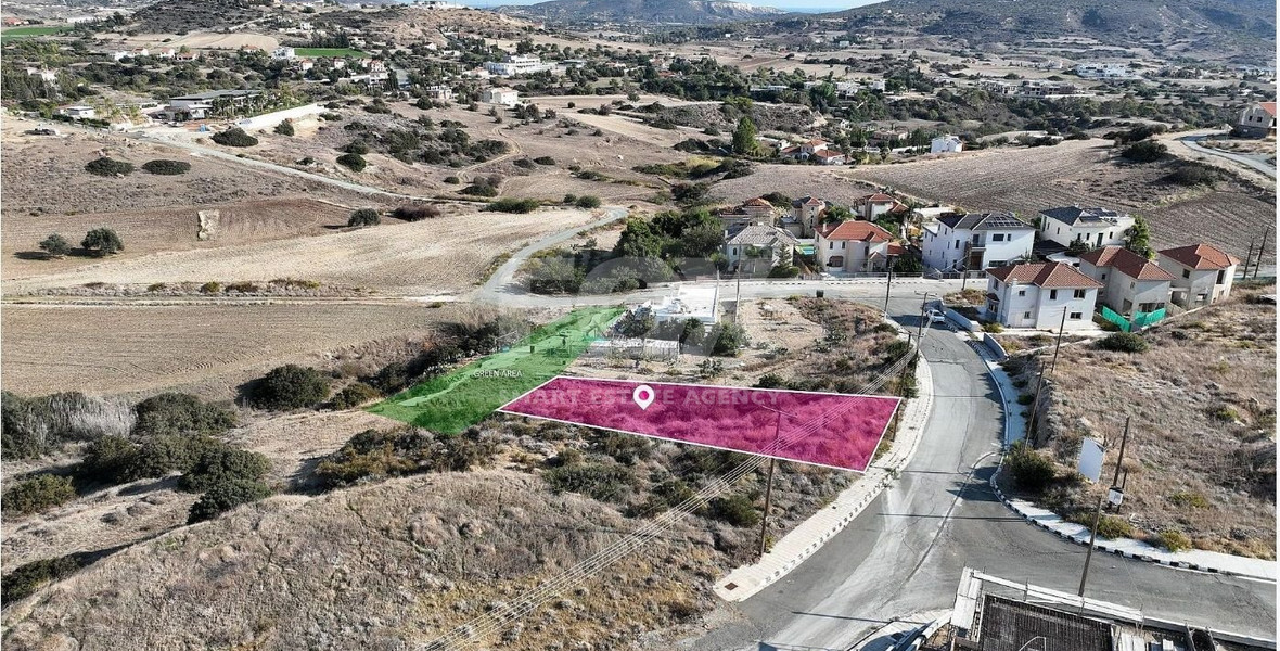 Residential land for sale in Moni, Limassol