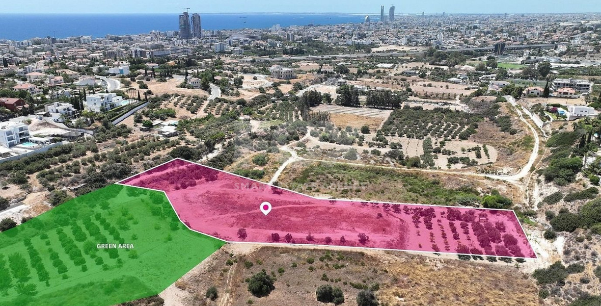 Residential land for sale in Germasogeia, Limassol