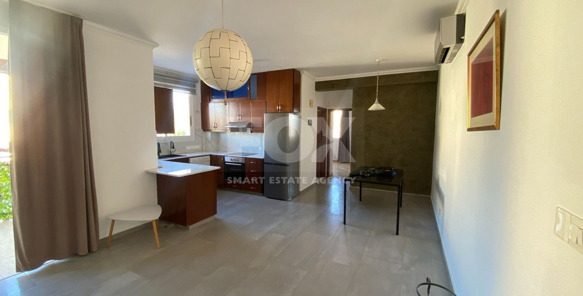 Modern Two Bedroom Apartment with Fireplace in Kato Pafos