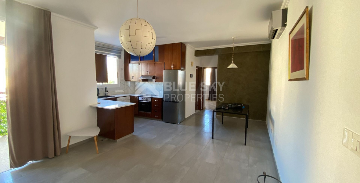 Modern Two Bedroom Apartment with Fireplace in Kato Pafos