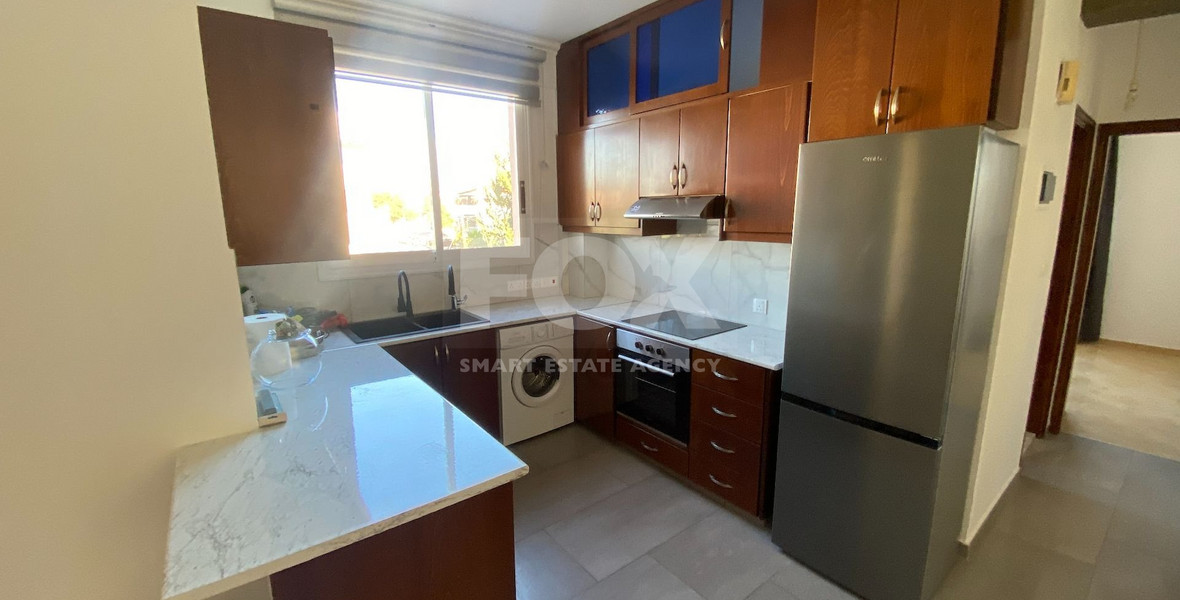 Modern Two Bedroom Apartment with Fireplace in Kato Pafos