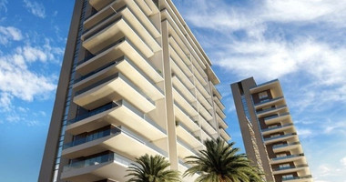 Three bedroom seaside apartment  in a coastline area in Kato Paphos, for sale .