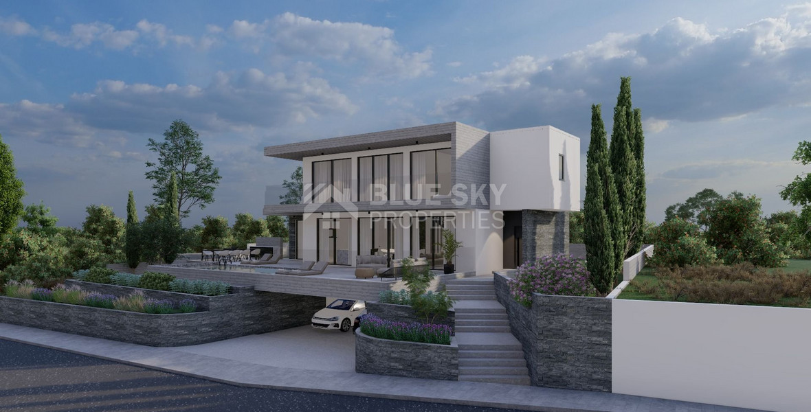 Four bedroom exceptional villa in Tala Community, in Paphos