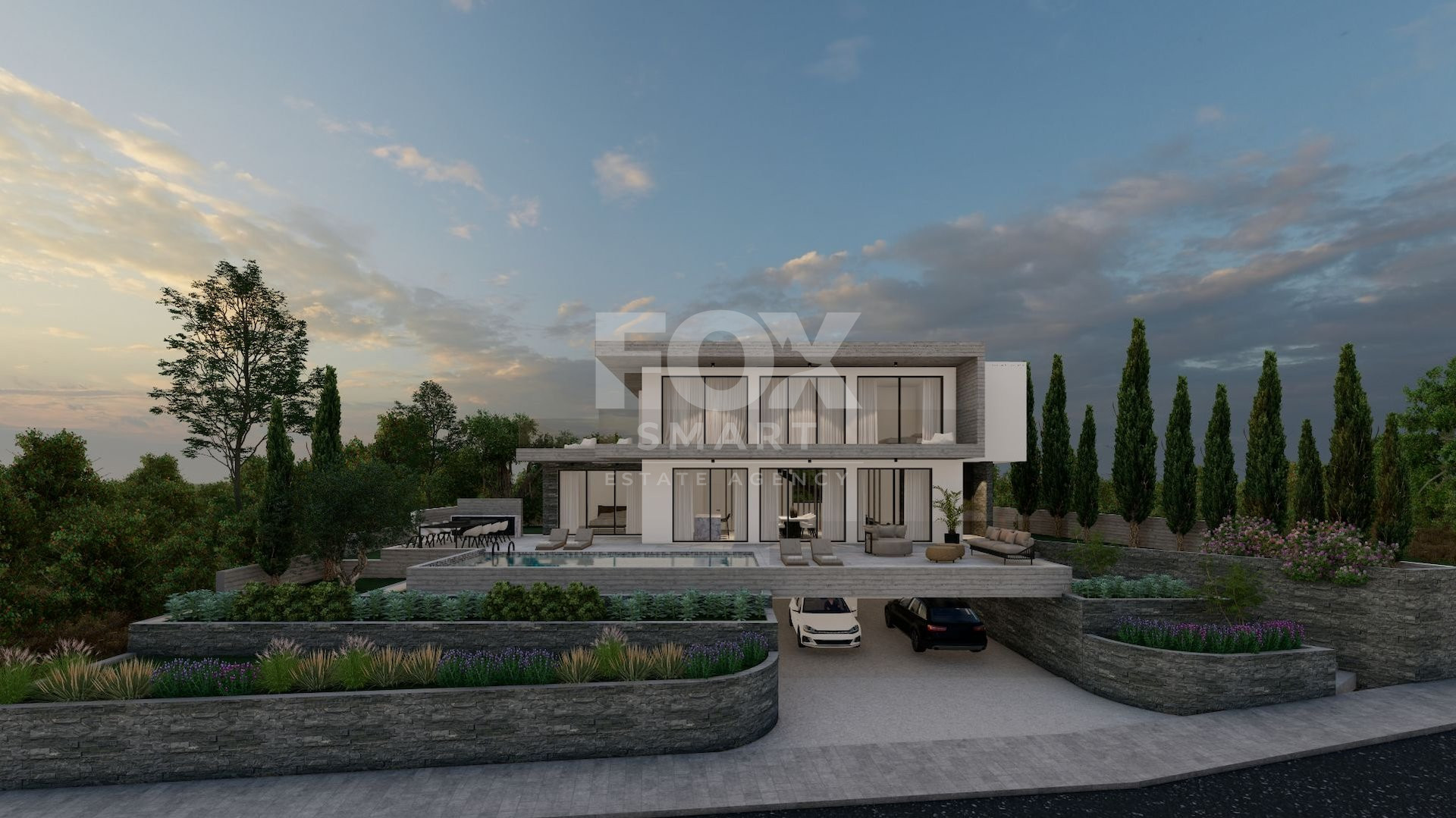 4-Schlafzimmer-Villa 221 m² Tala, Zypern