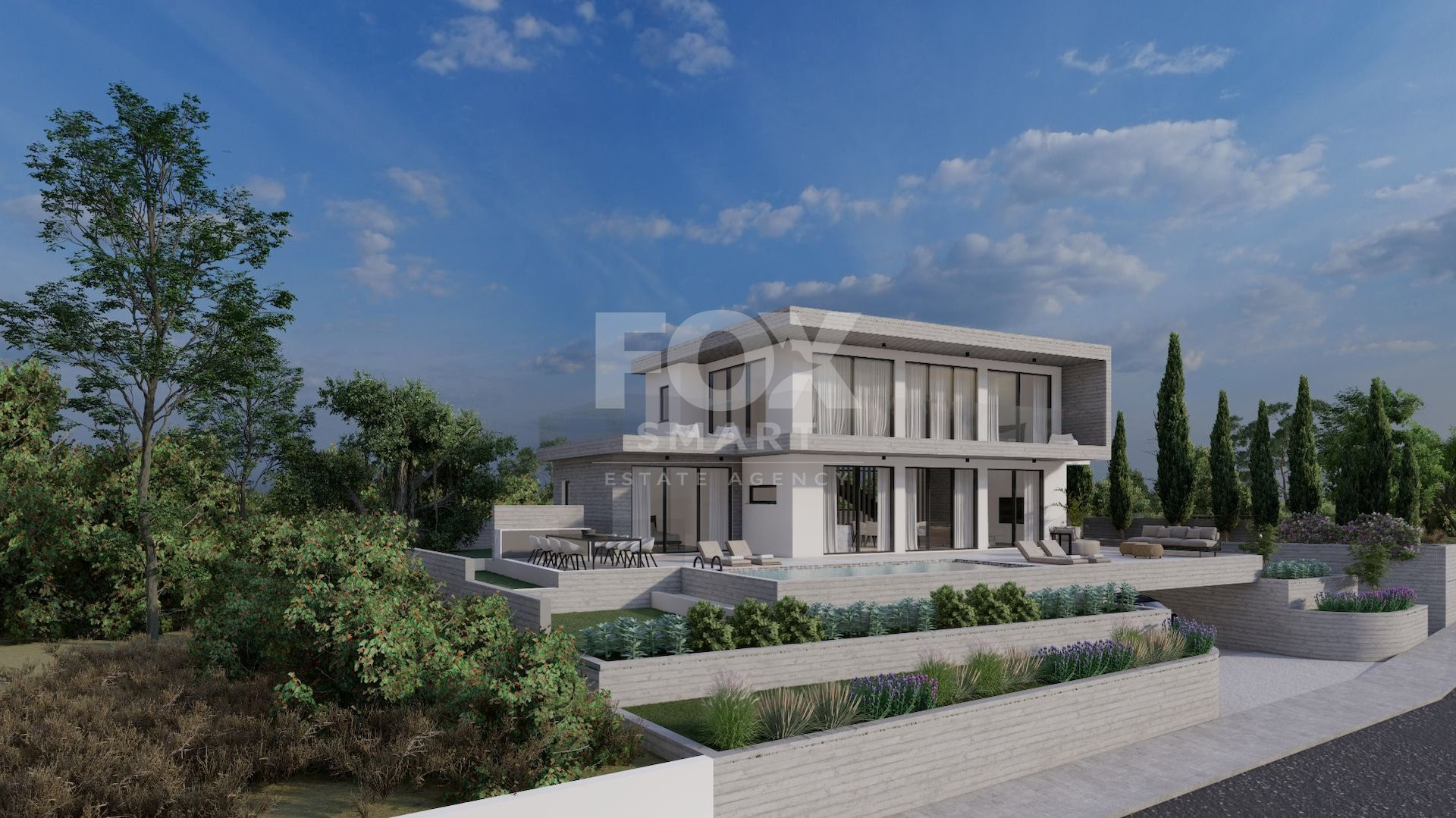 4-Schlafzimmer-Villa 221 m² Tala, Zypern