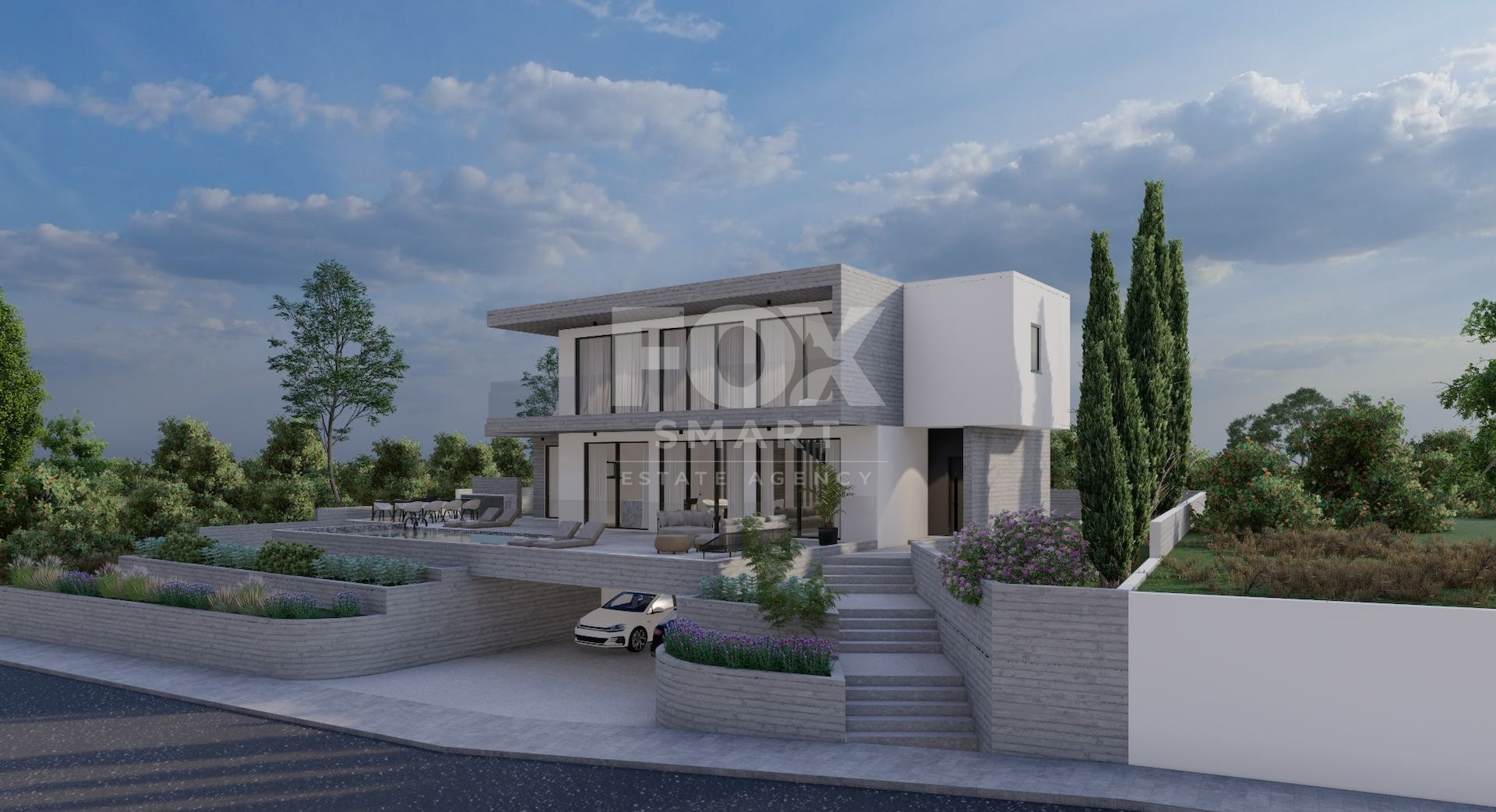 4-Schlafzimmer-Villa 221 m² Tala, Zypern