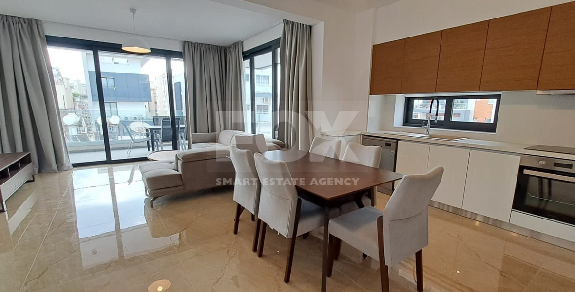 Two bedroom modern apartment for rent in Neapolis, Limassol