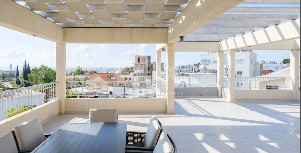 Two bedroom penthouse for sale in Mesa Geitonia, Limassol