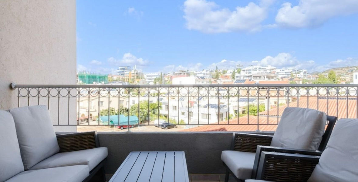 Two bedroom penthouse for sale in Mesa Geitonia, Limassol