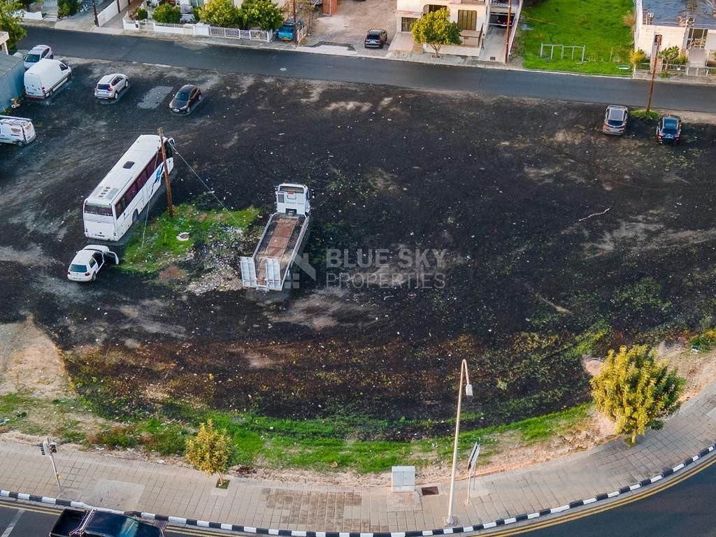 Prime Commercial Plot for Development in Central Paphos for sale