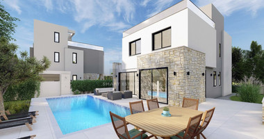 Five bedroom luxury villa with roof terrace in Chlorakas, Paphos