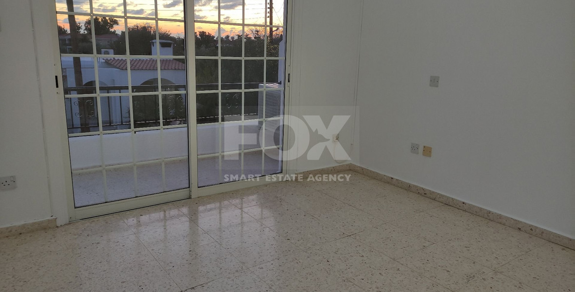 Spacious Unfurnished Semi-Detached House in Pafos