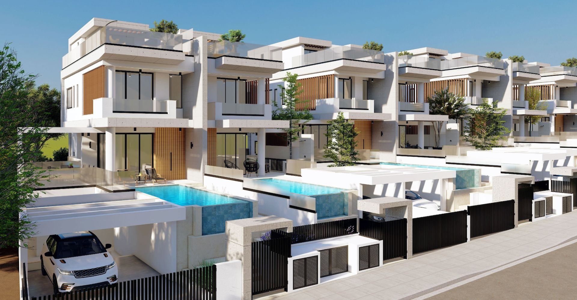 Mieszkanie 5 pokojów 214 m² Chloraka, Cypr