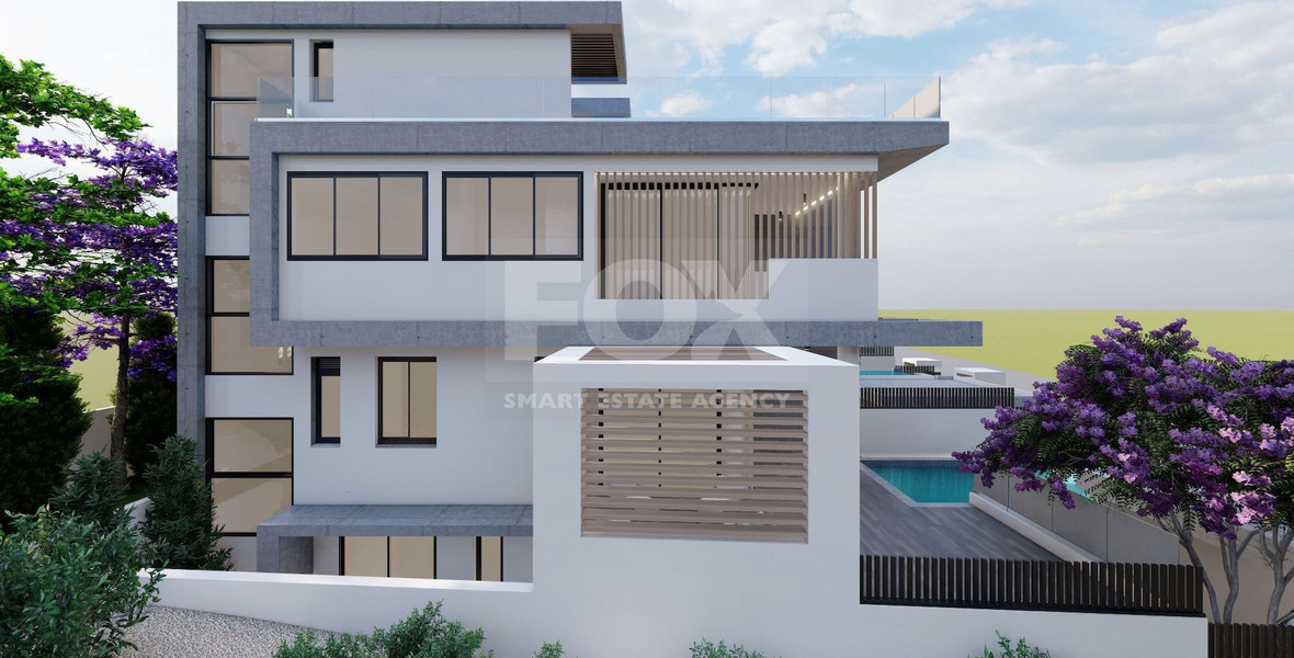 Five bedroom luxury villa for sale , in Chloraka, Paphos
