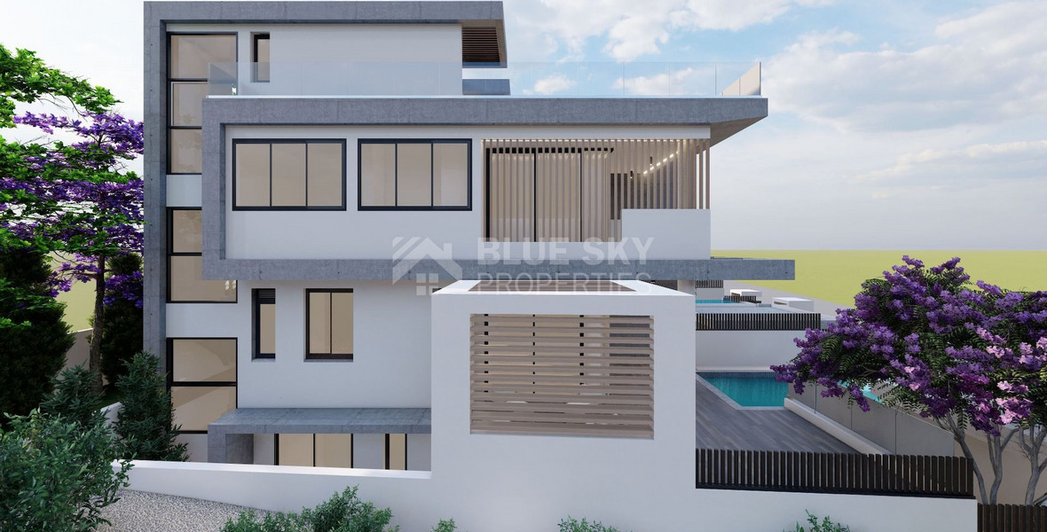 Five bedroom luxury villa for sale , in Chloraka, Paphos