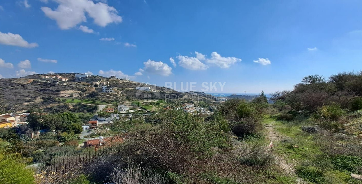 Land with Sea View for sale in Agios Tychonas, Limassol