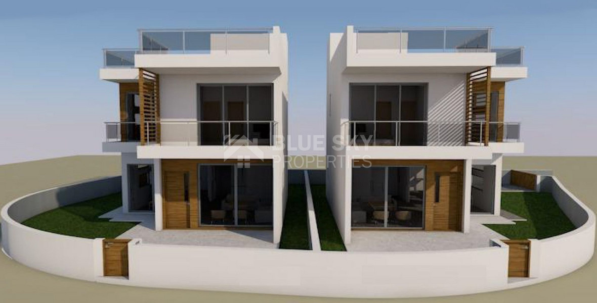 Three bedroom detached villa in Geroskipou, Paphos