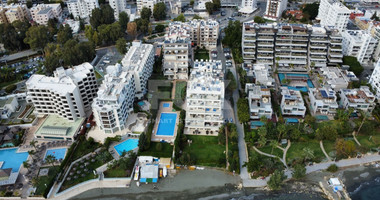 Beachfront Complex with Garden & Pool - Two-Bedroom Apartment for Sale in Potamos Germasogeias