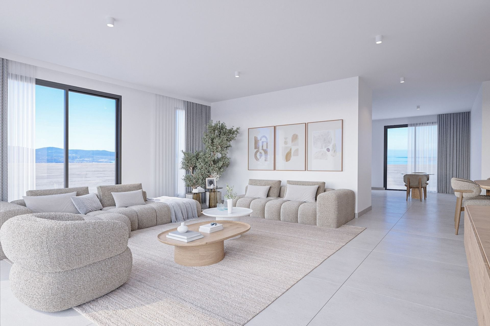 Apartamento 3 habitaciones 180 m² Mesogi, Chipre