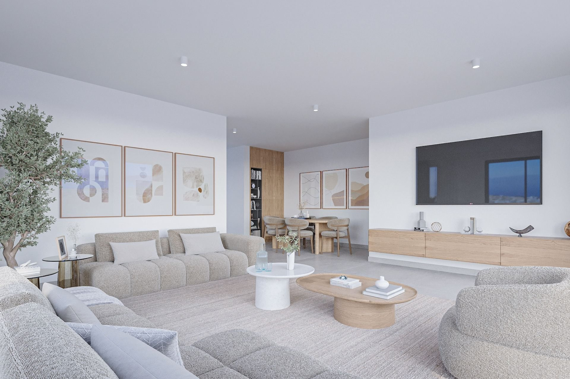 Apartamento 3 habitaciones 180 m² Mesogi, Chipre