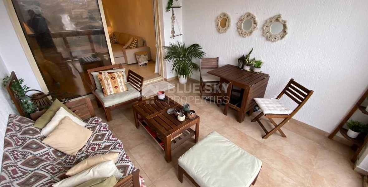 Stylish unfurnished apartment for sale in Germasogeia