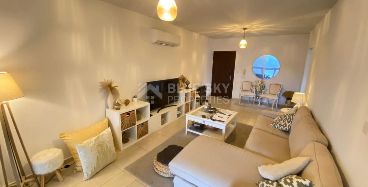 Stylish unfurnished apartment for sale in Germasogeia