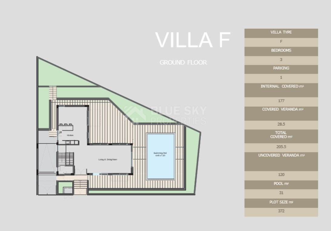 Four Bedroom Villa For Rent Near Park Lane, Limassol