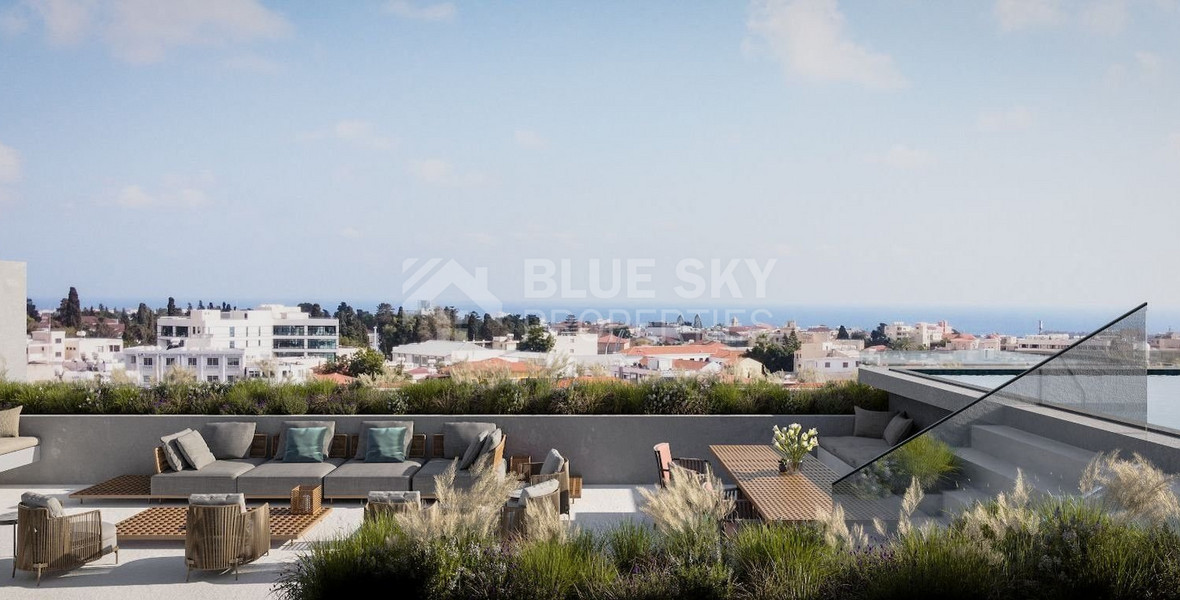 One bedroom apartment on fourth floor in the center of Paphos