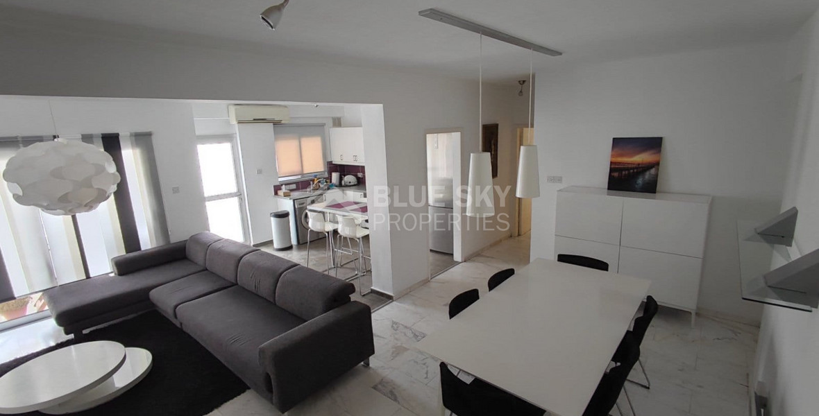 LOVEY FURNISHED 3 BEDROOM APARTMENT WALKING DISTANCE TO ALL AMENITIES AND THE SEA IN PAPAS AREA OF POTAMOS GERMASOGIA