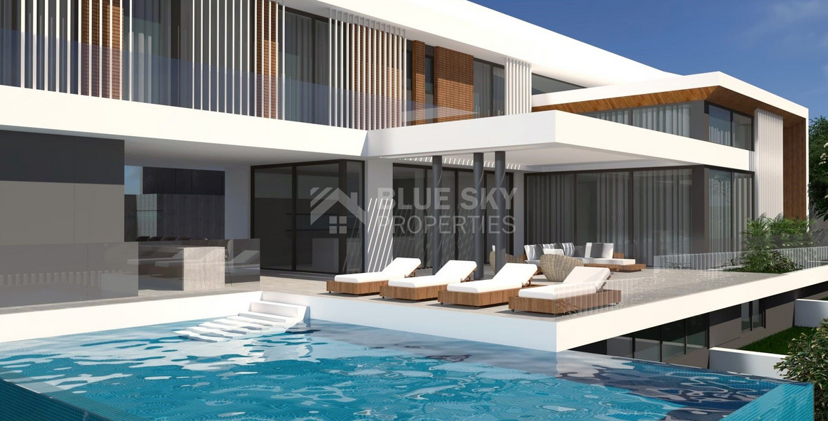 Amazing 5 bedroom villa + office for sale in Opalia, Limassol