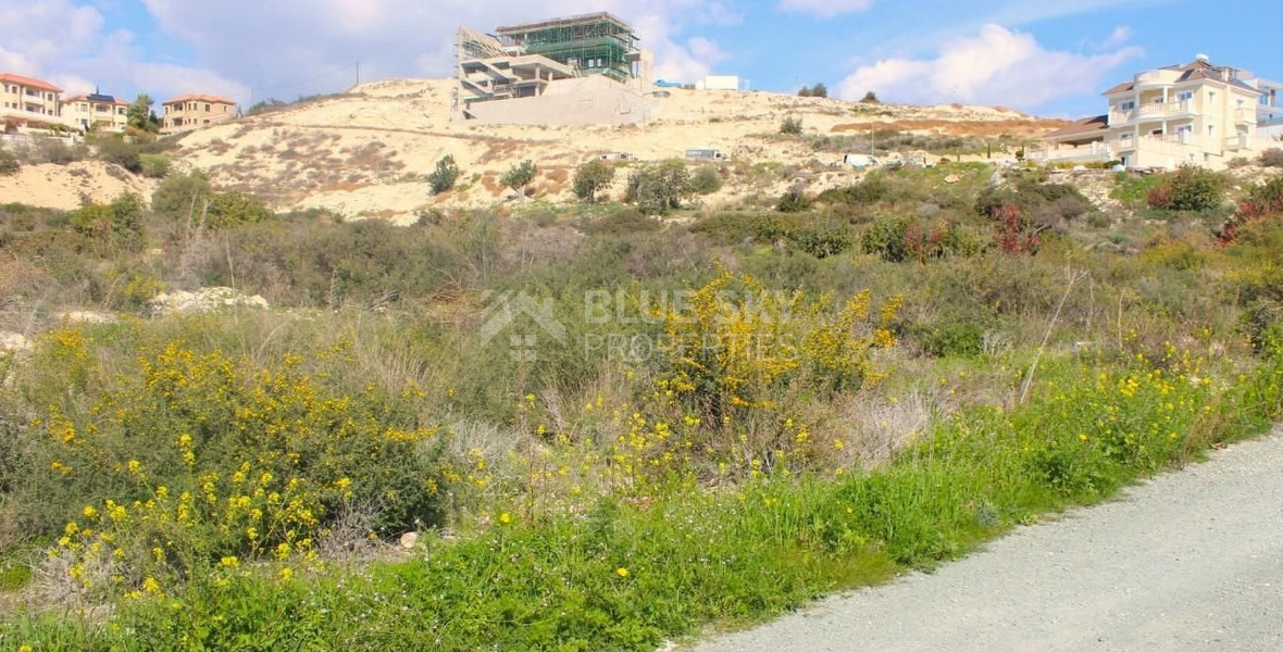 PANORAMIC SEA VIEW RESIDENTIAL DEVELOPMENT LAND FOR SALE IN THE SOUGHT AFTER LOCATION OF AGIOS TYCHONAS
