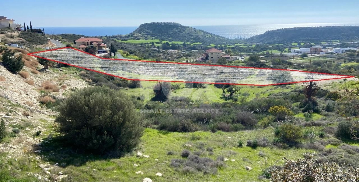 PANORAMIC SEA VIEW RESIDENTIAL DEVELOPMENT LAND FOR SALE IN THE SOUGHT AFTER LOCATION OF AGIOS TYCHONAS