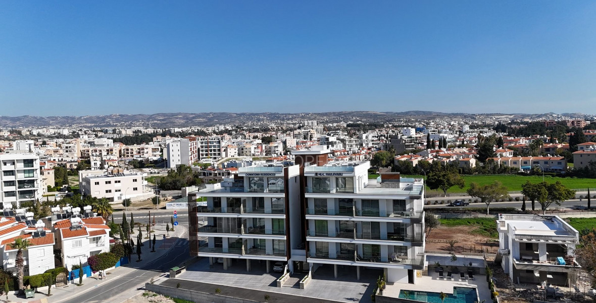 Two bedroom amazing apartment on fourth floor in Kato Paphos area