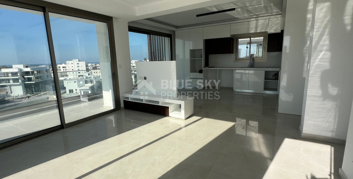 Two bedroom amazing apartment on fourth floor in Kato Paphos area