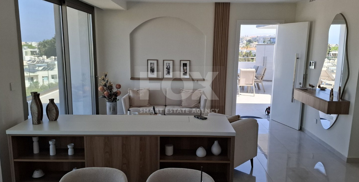 Luxury Two-Bedroom Penthouse in Paphos with Sea Views,  for sale