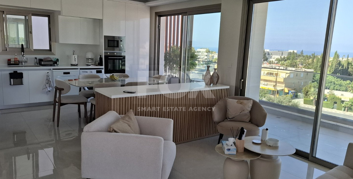 Luxury Two-Bedroom Penthouse in Paphos with Sea Views,  for sale