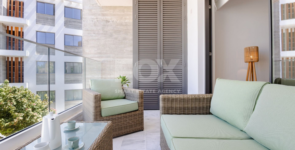 Luxury Brand New two Bedroom Apartment in Kato Pafos with communal Swimming Pool and Roof Garden