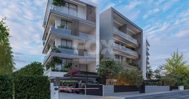 Top floor 3 bedroom apartment with roof garden for sale in Germasogeia, Limassol