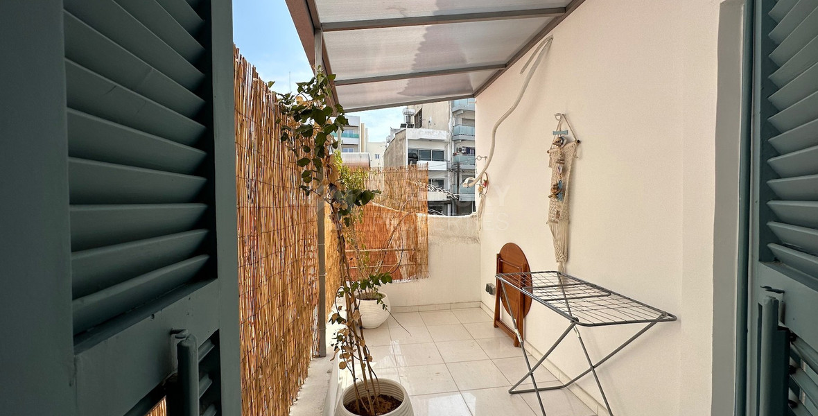 Exclusive Listing, Renovated Building offering ground level and upper level residences with garage in prime location Agia Zoni.
