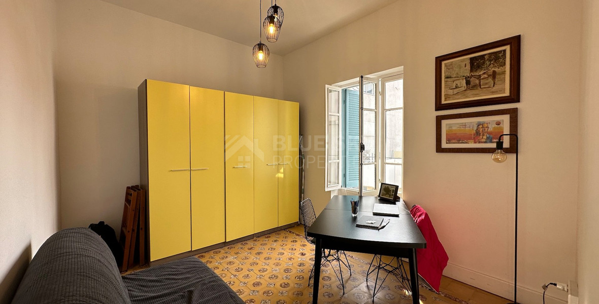 Exclusive Listing, Renovated Building offering ground level and upper level residences with garage in prime location Agia Zoni.